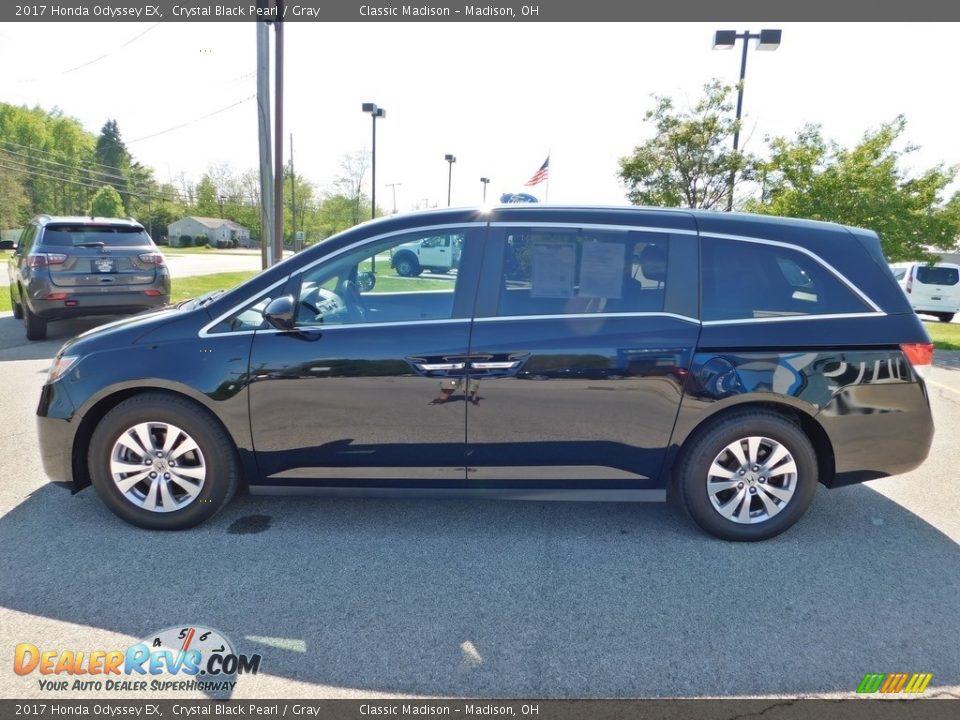 Crystal Black Pearl 2017 Honda Odyssey EX Photo #6