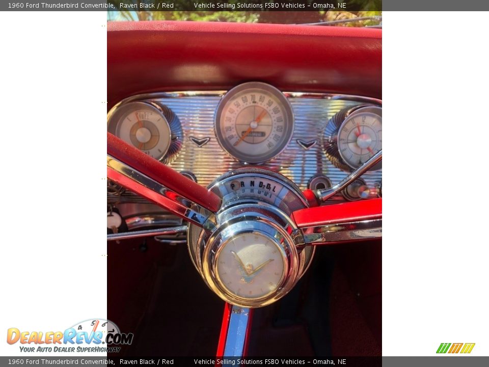 1960 Ford Thunderbird Convertible Gauges Photo #9