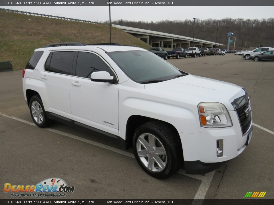 2010 GMC Terrain SLE AWD Summit White / Jet Black Photo #2