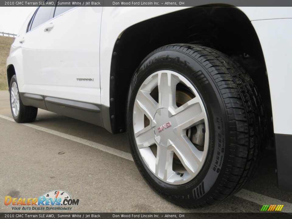 2010 GMC Terrain SLE AWD Summit White / Jet Black Photo #3