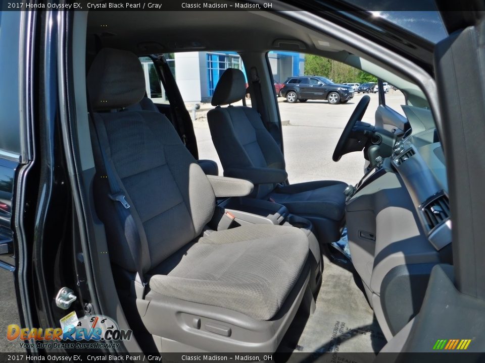 2017 Honda Odyssey EX Crystal Black Pearl / Gray Photo #20