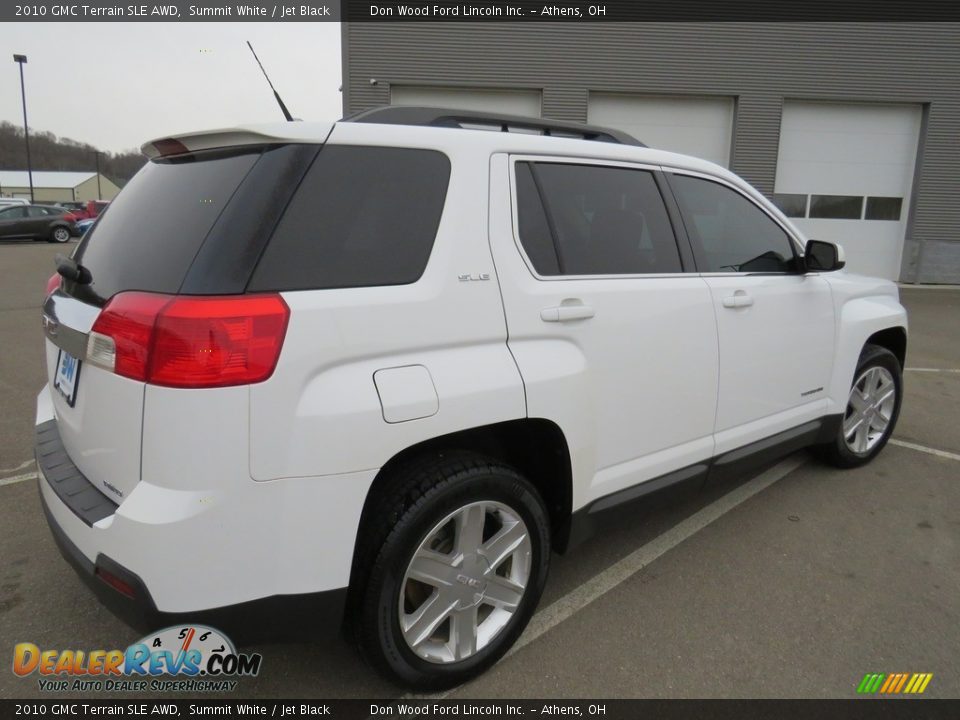 2010 GMC Terrain SLE AWD Summit White / Jet Black Photo #12