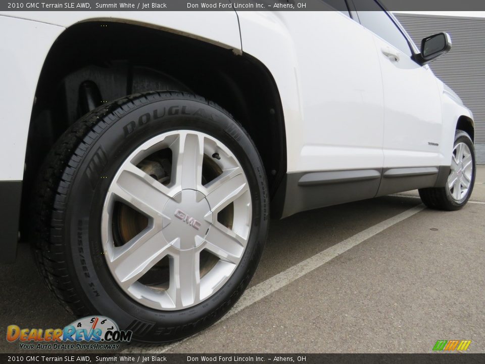 2010 GMC Terrain SLE AWD Summit White / Jet Black Photo #13