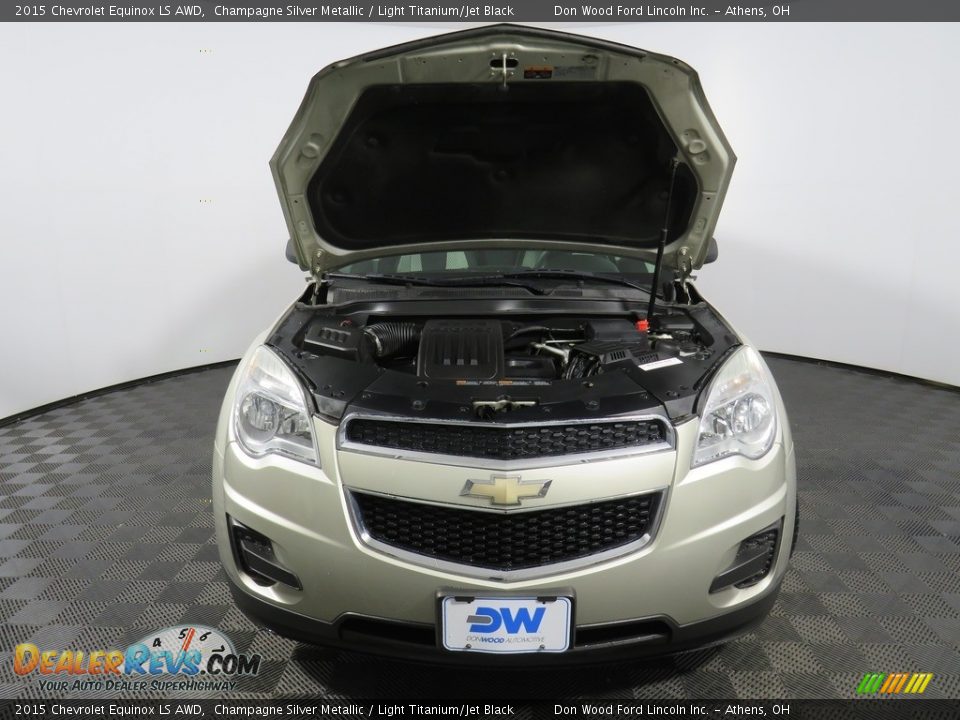 2015 Chevrolet Equinox LS AWD Champagne Silver Metallic / Light Titanium/Jet Black Photo #5