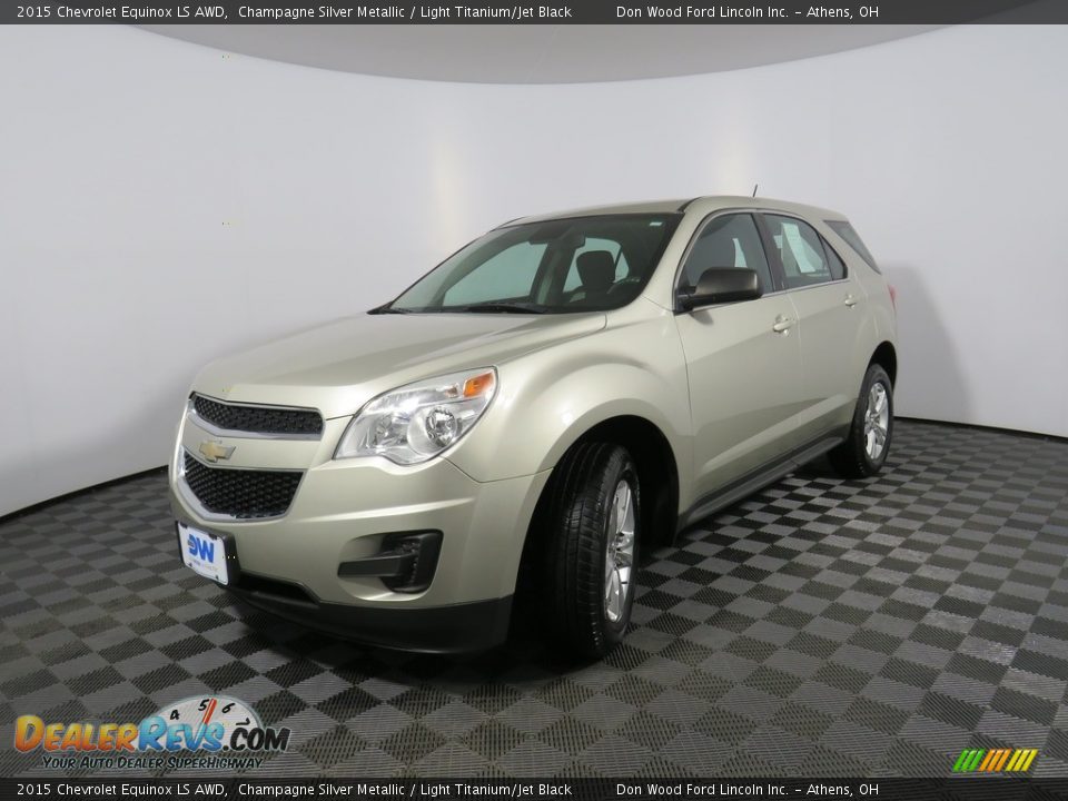 2015 Chevrolet Equinox LS AWD Champagne Silver Metallic / Light Titanium/Jet Black Photo #7