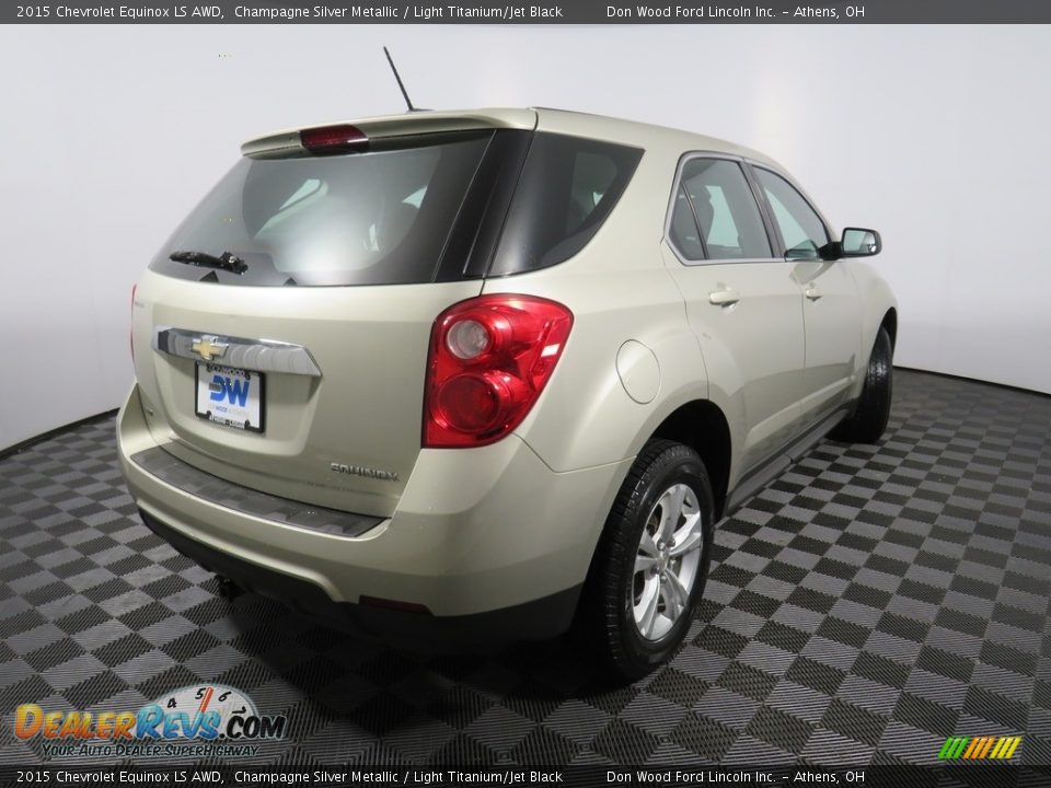 2015 Chevrolet Equinox LS AWD Champagne Silver Metallic / Light Titanium/Jet Black Photo #15