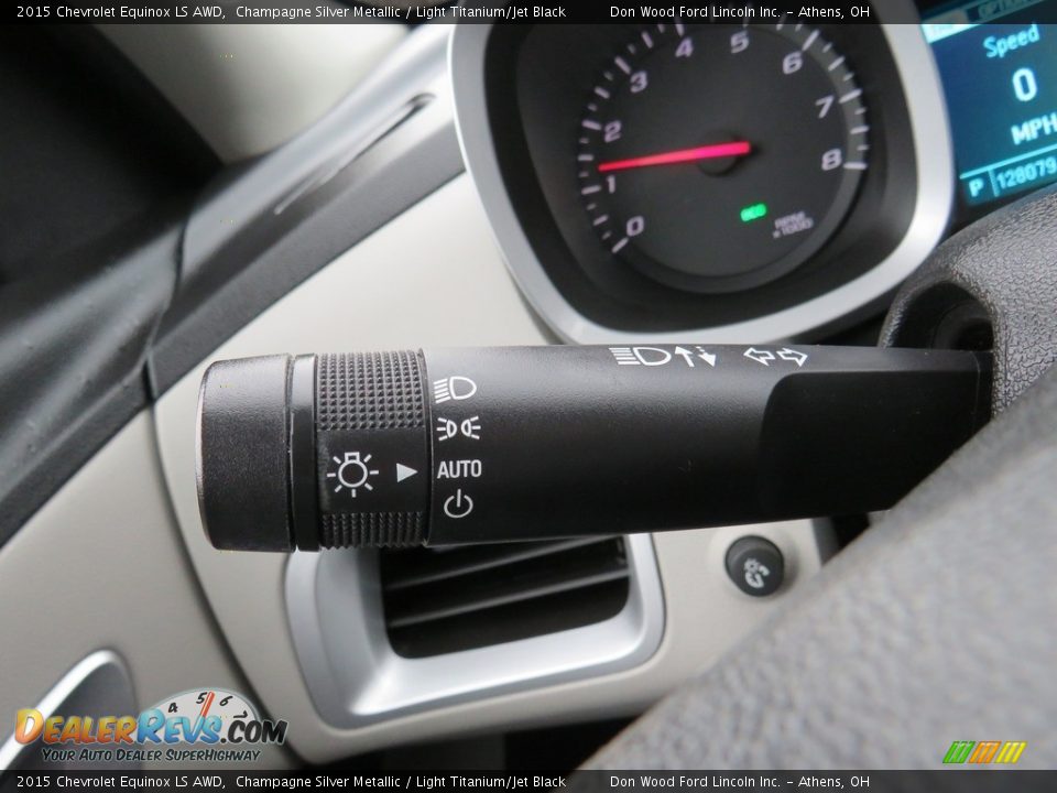 2015 Chevrolet Equinox LS AWD Champagne Silver Metallic / Light Titanium/Jet Black Photo #21