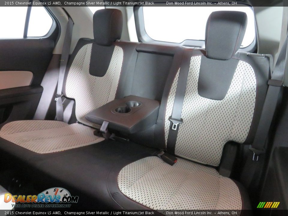 2015 Chevrolet Equinox LS AWD Champagne Silver Metallic / Light Titanium/Jet Black Photo #29