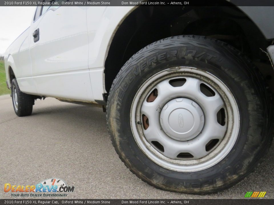 2010 Ford F150 XL Regular Cab Oxford White / Medium Stone Photo #3