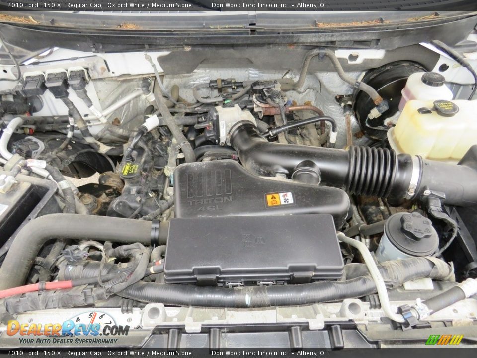 2010 Ford F150 XL Regular Cab Oxford White / Medium Stone Photo #6