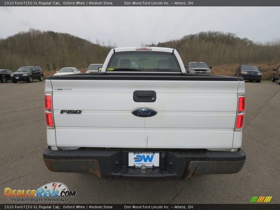 2010 Ford F150 XL Regular Cab Oxford White / Medium Stone Photo #11