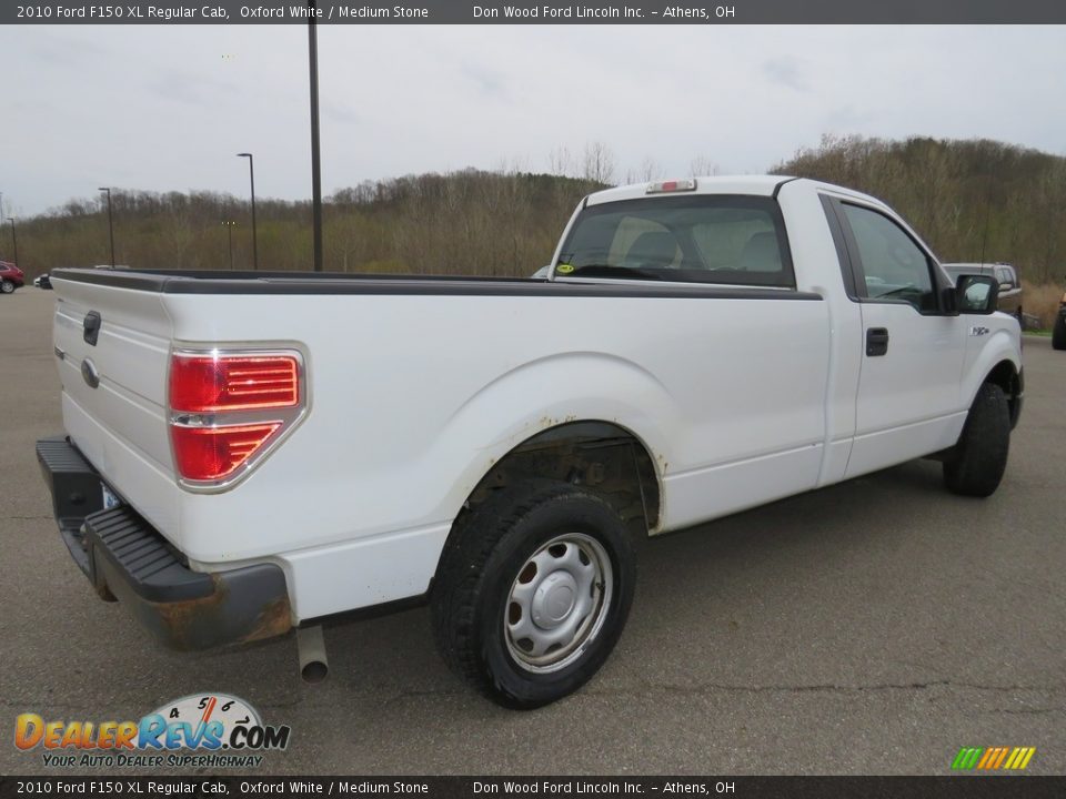 2010 Ford F150 XL Regular Cab Oxford White / Medium Stone Photo #13