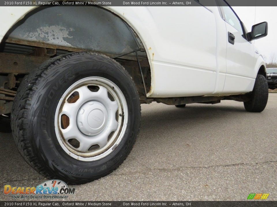 2010 Ford F150 XL Regular Cab Oxford White / Medium Stone Photo #14