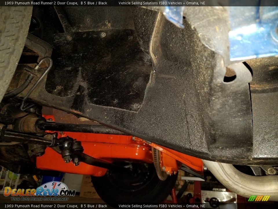 Undercarriage of 1969 Plymouth Road Runner 2 Door Coupe Photo #13