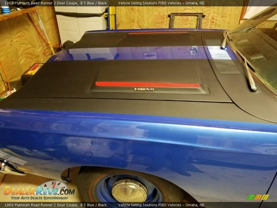 1969 Plymouth Road Runner 2 Door Coupe B 5 Blue / Black Photo #21