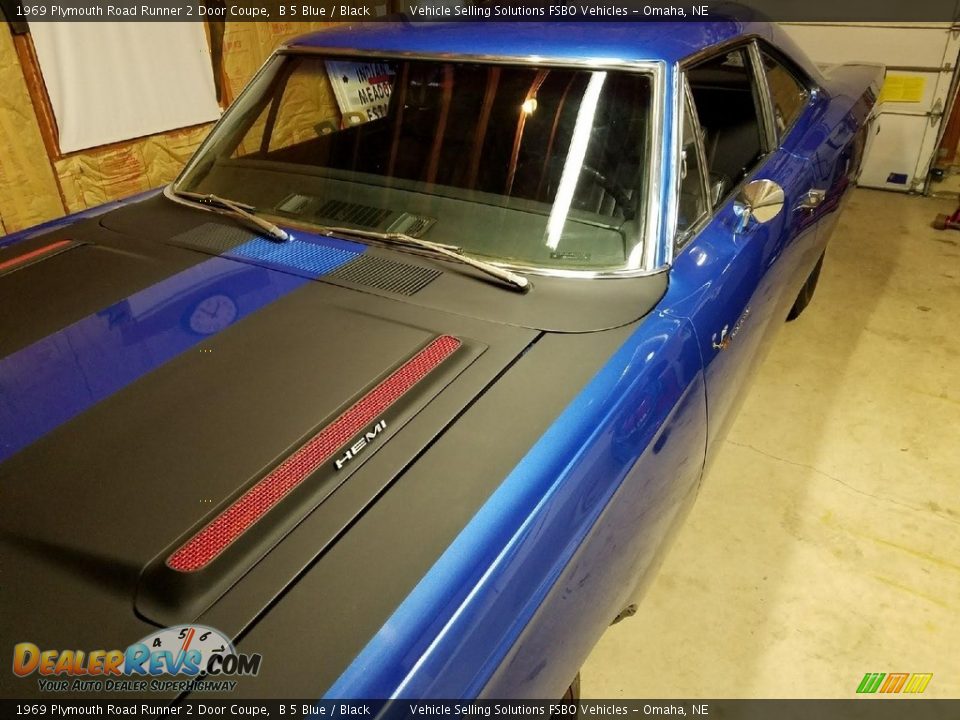 B 5 Blue 1969 Plymouth Road Runner 2 Door Coupe Photo #22