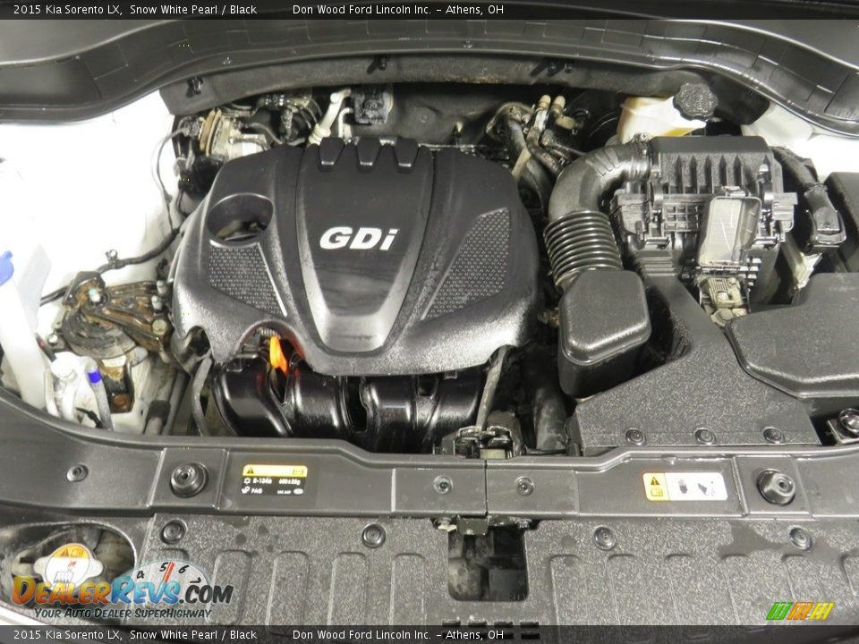2015 Kia Sorento LX Snow White Pearl / Black Photo #6