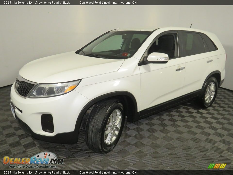 2015 Kia Sorento LX Snow White Pearl / Black Photo #7