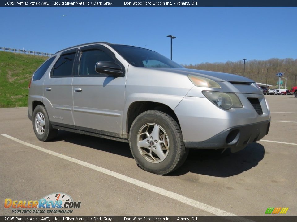 Liquid Silver Metallic 2005 Pontiac Aztek AWD Photo #1