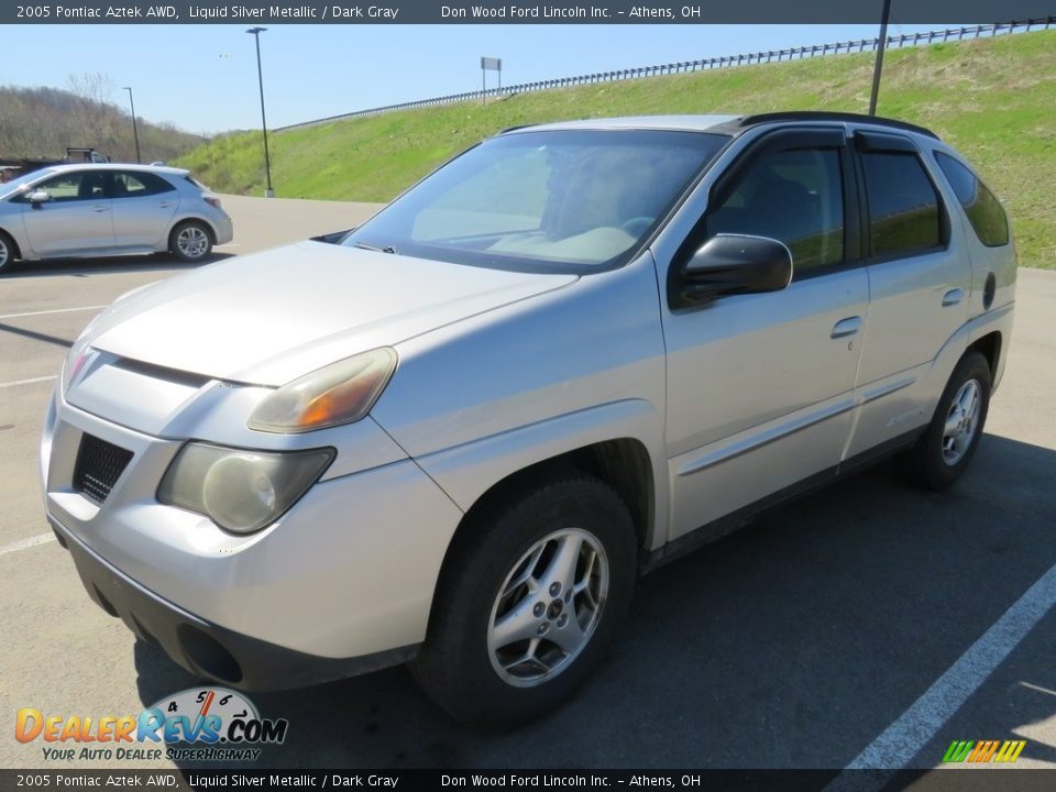 2005 Pontiac Aztek AWD Liquid Silver Metallic / Dark Gray Photo #5