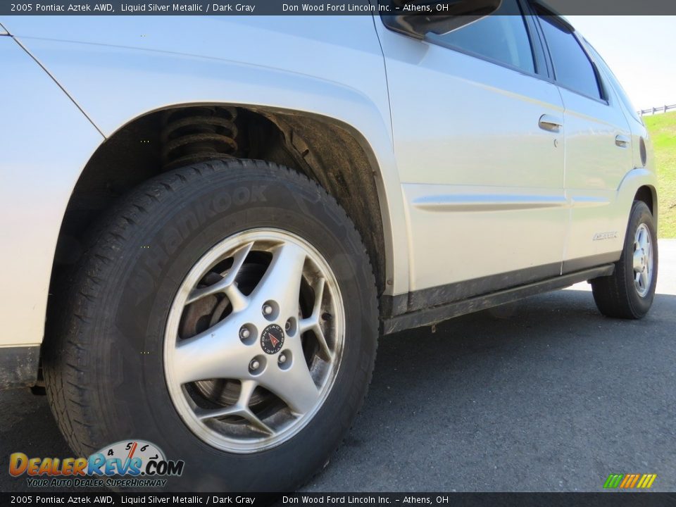 2005 Pontiac Aztek AWD Liquid Silver Metallic / Dark Gray Photo #6