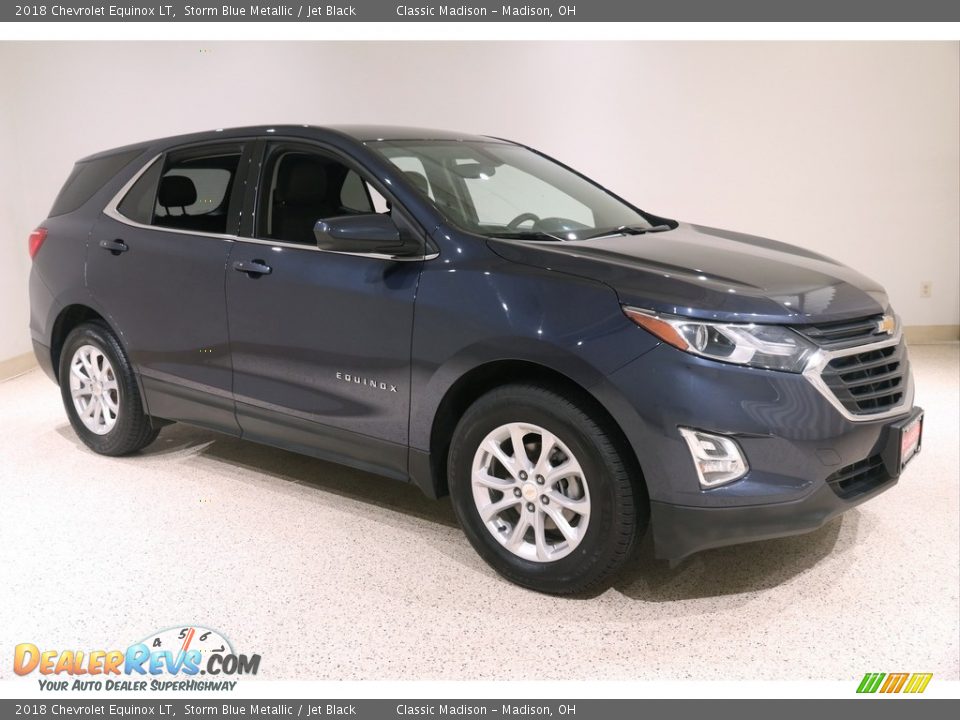 2018 Chevrolet Equinox LT Storm Blue Metallic / Jet Black Photo #1