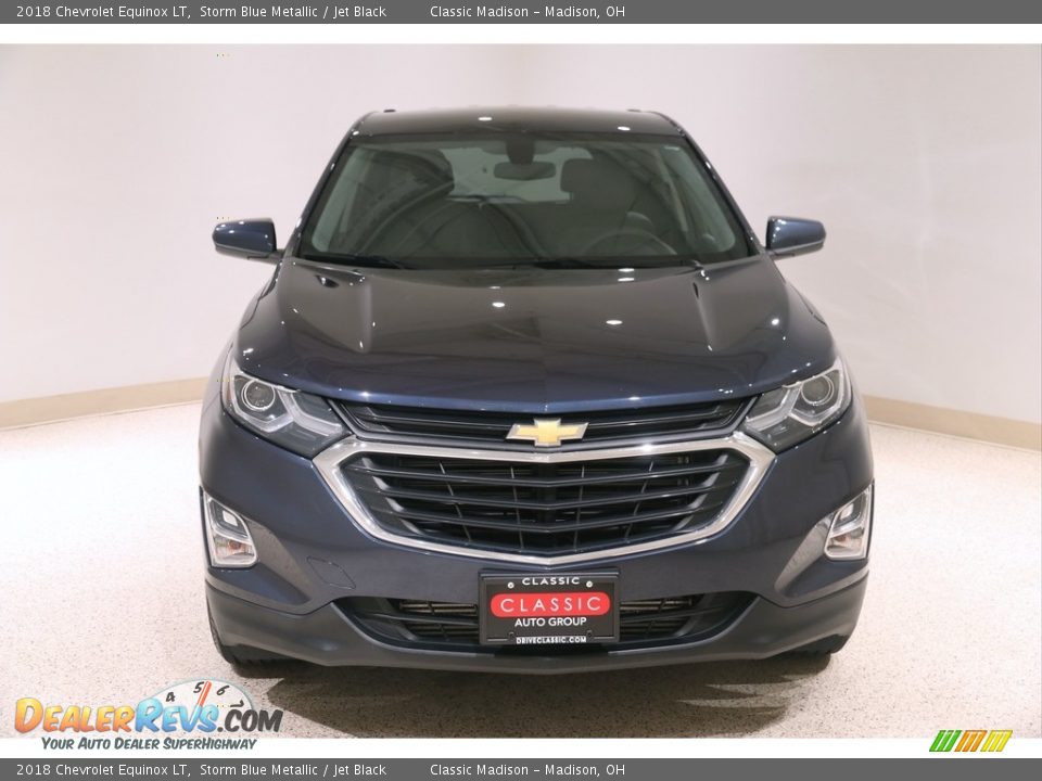 2018 Chevrolet Equinox LT Storm Blue Metallic / Jet Black Photo #2