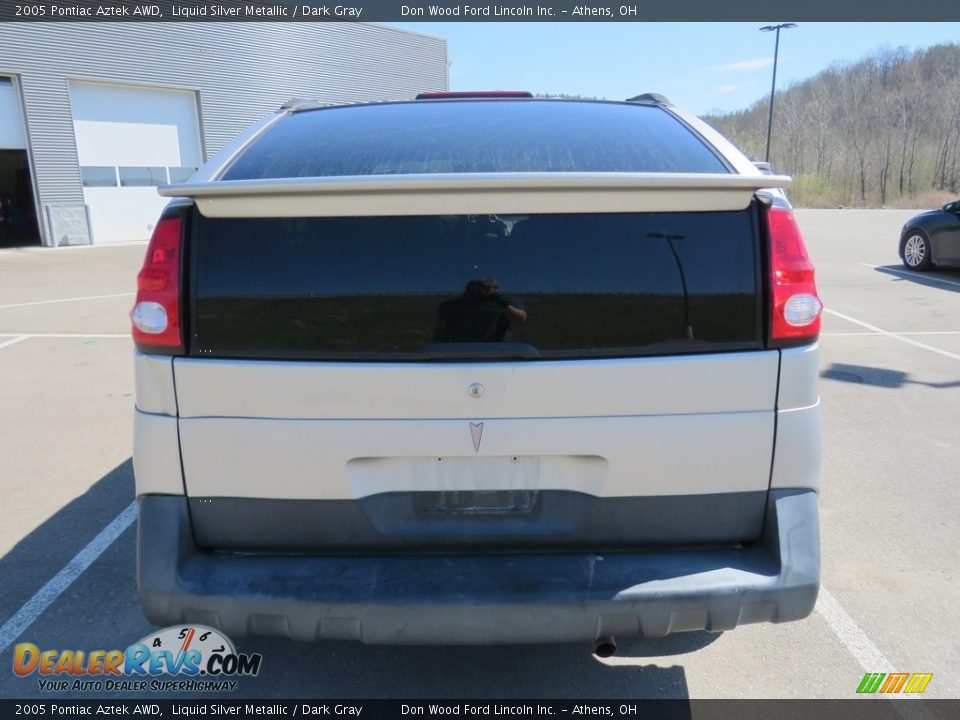 2005 Pontiac Aztek AWD Liquid Silver Metallic / Dark Gray Photo #9