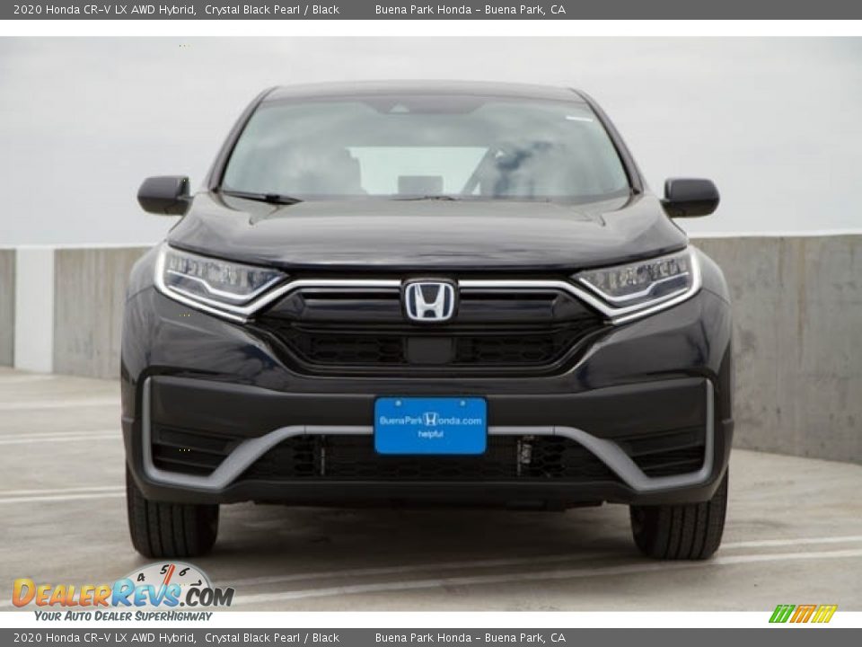 2020 Honda CR-V LX AWD Hybrid Crystal Black Pearl / Black Photo #3