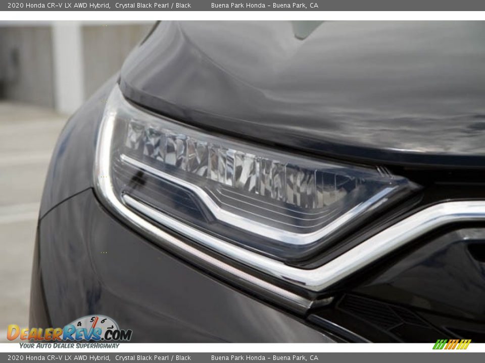 2020 Honda CR-V LX AWD Hybrid Crystal Black Pearl / Black Photo #4