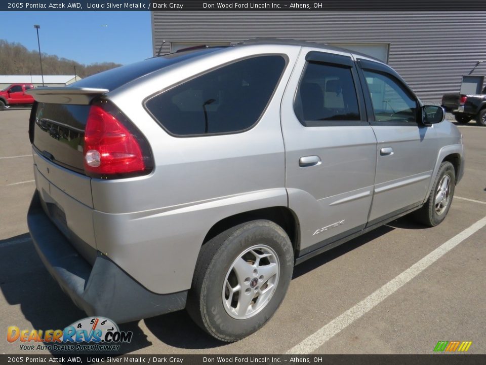 Liquid Silver Metallic 2005 Pontiac Aztek AWD Photo #10