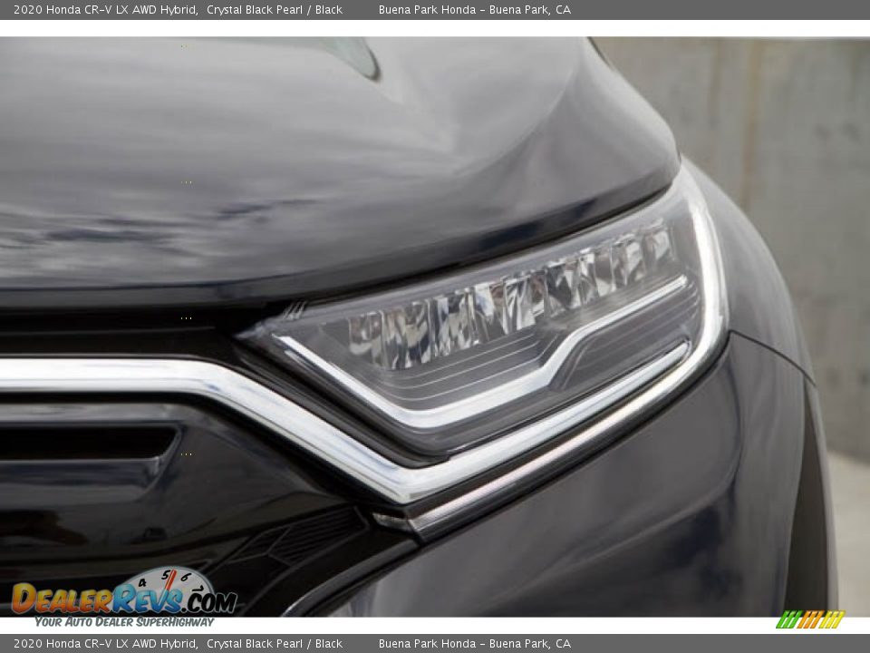 2020 Honda CR-V LX AWD Hybrid Crystal Black Pearl / Black Photo #5
