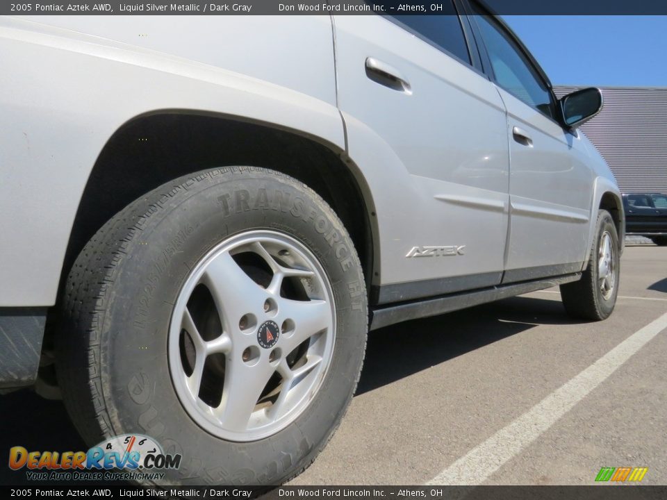 2005 Pontiac Aztek AWD Liquid Silver Metallic / Dark Gray Photo #11