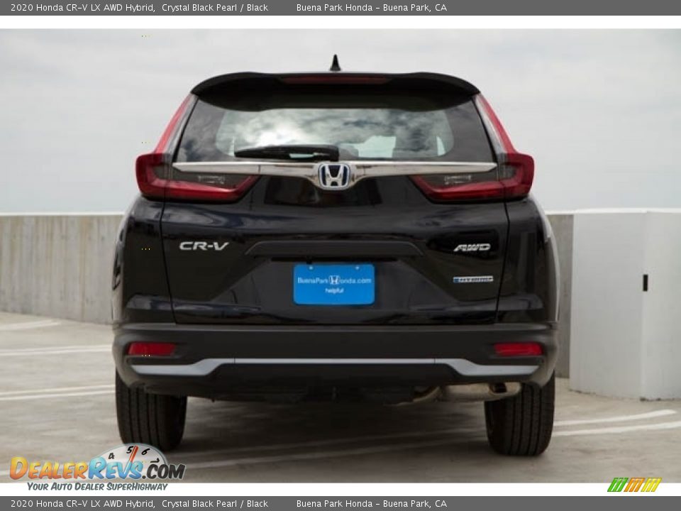 2020 Honda CR-V LX AWD Hybrid Crystal Black Pearl / Black Photo #7