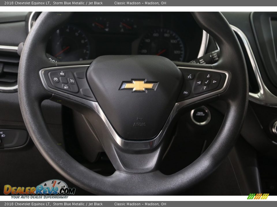 2018 Chevrolet Equinox LT Storm Blue Metallic / Jet Black Photo #7