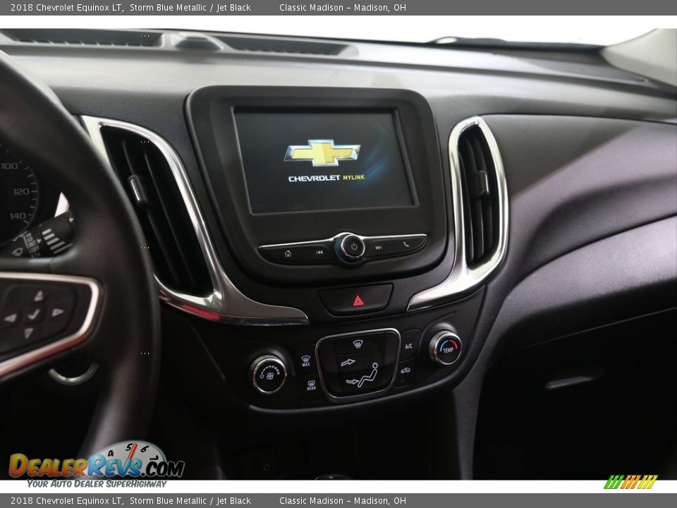 2018 Chevrolet Equinox LT Storm Blue Metallic / Jet Black Photo #9