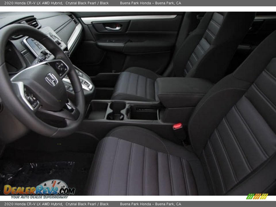 2020 Honda CR-V LX AWD Hybrid Crystal Black Pearl / Black Photo #14