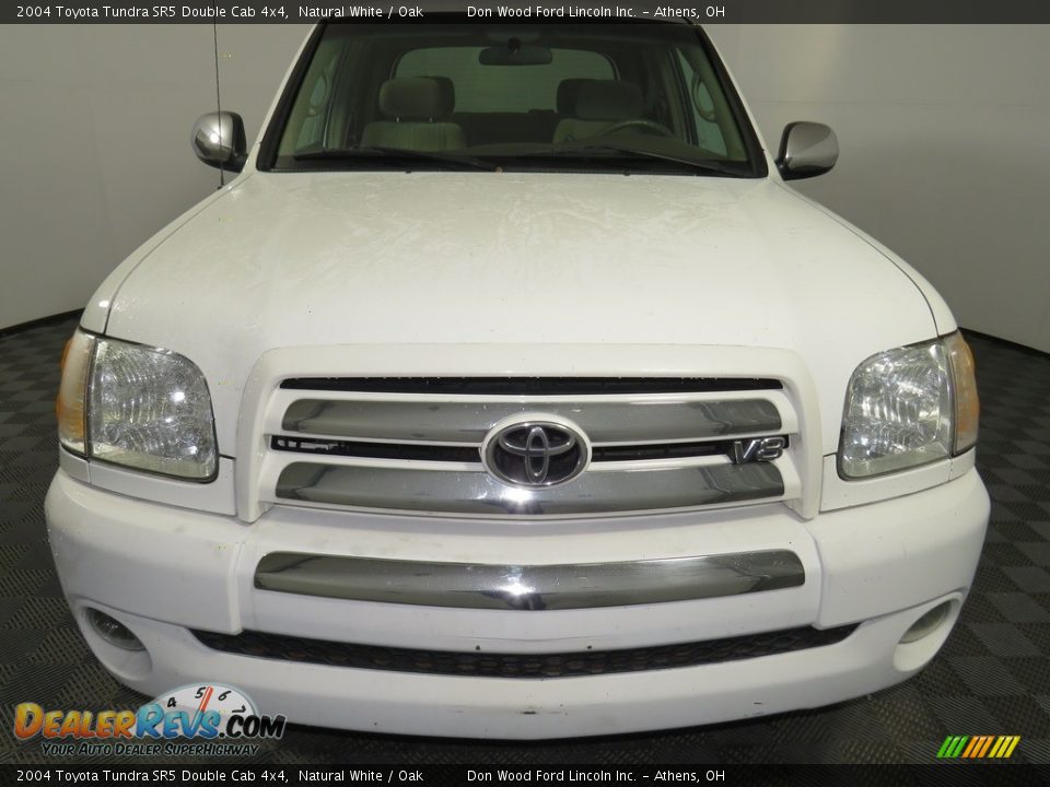 2004 Toyota Tundra SR5 Double Cab 4x4 Natural White / Oak Photo #4