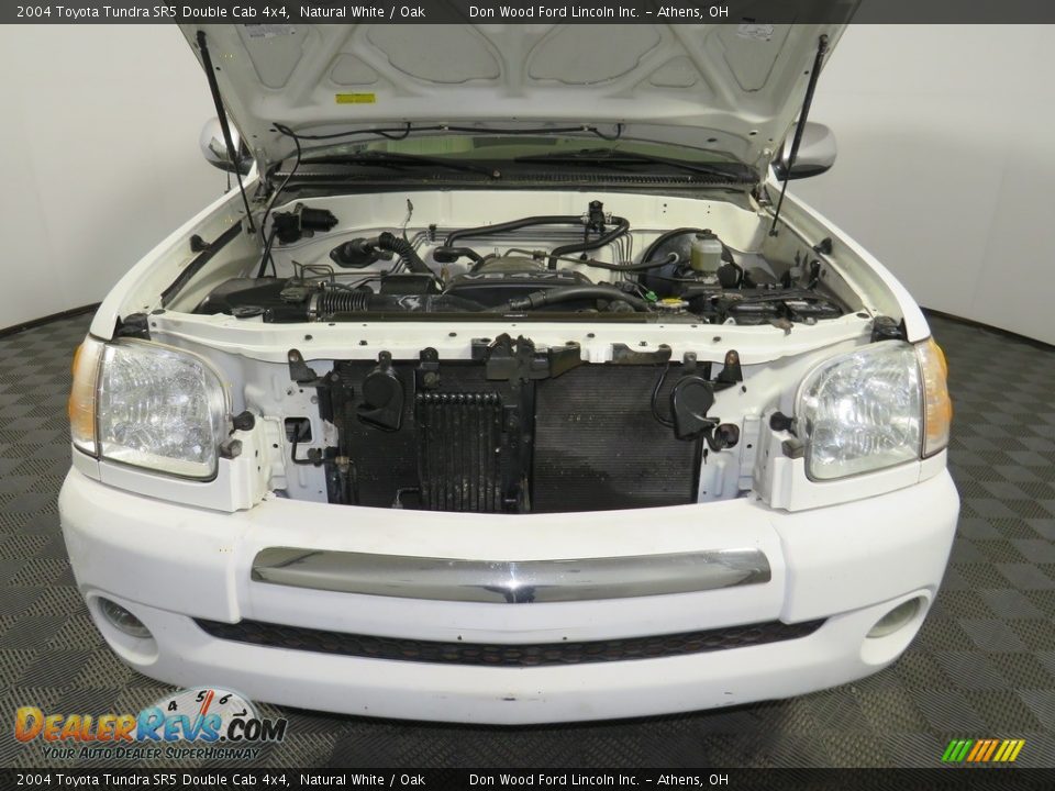 2004 Toyota Tundra SR5 Double Cab 4x4 Natural White / Oak Photo #5