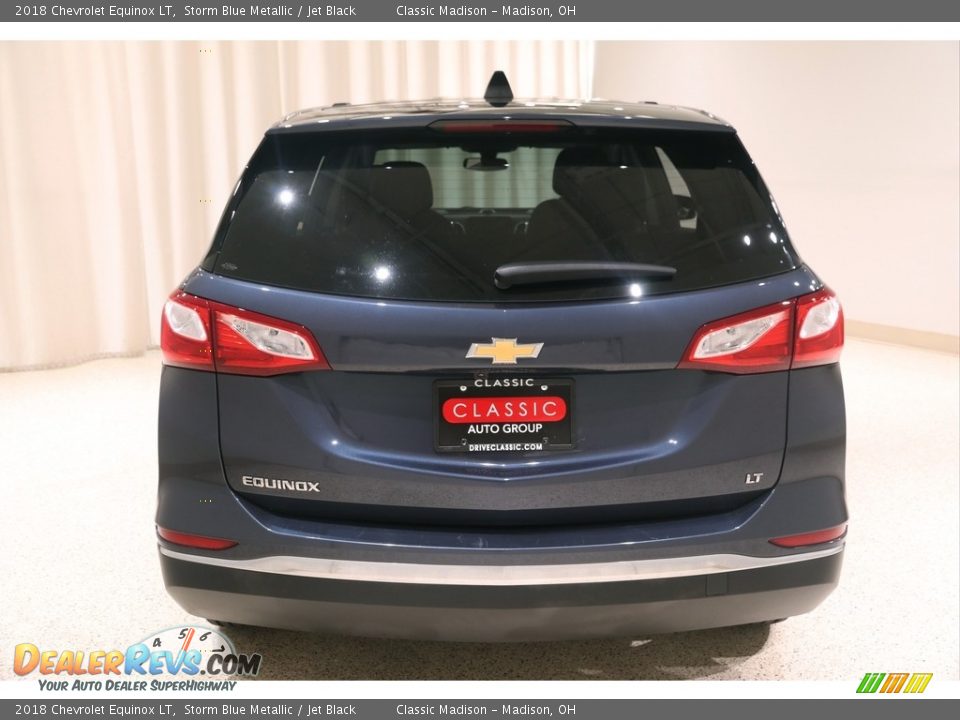 2018 Chevrolet Equinox LT Storm Blue Metallic / Jet Black Photo #17