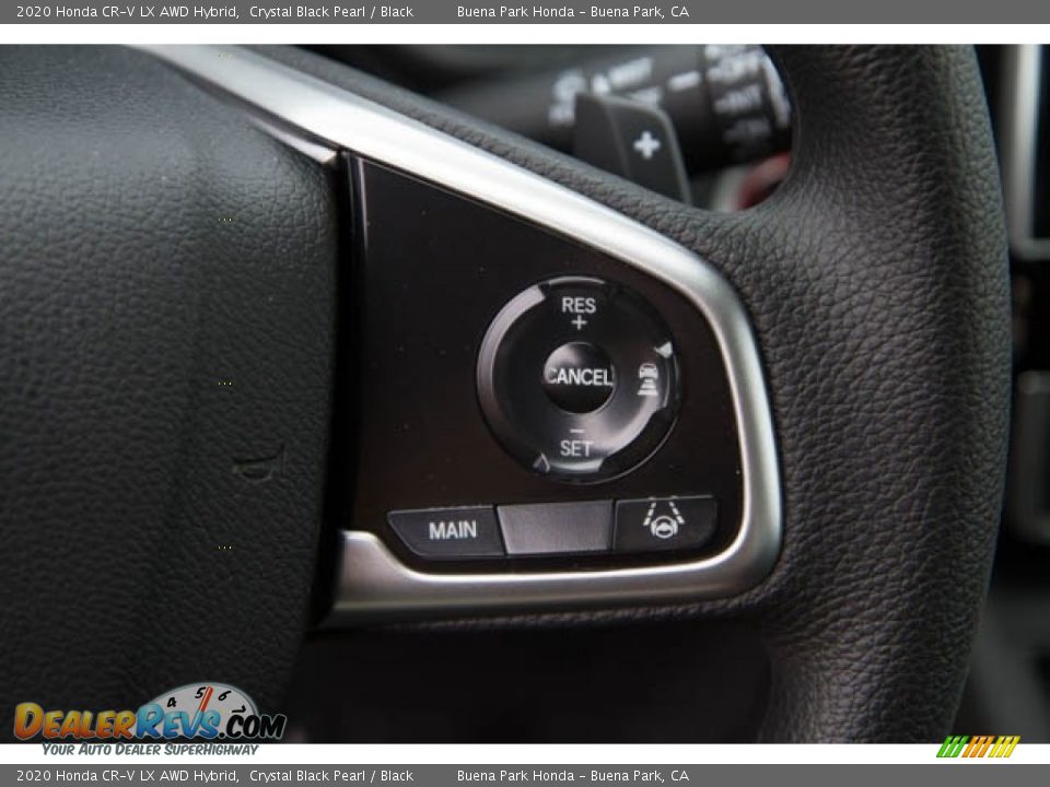 2020 Honda CR-V LX AWD Hybrid Crystal Black Pearl / Black Photo #20