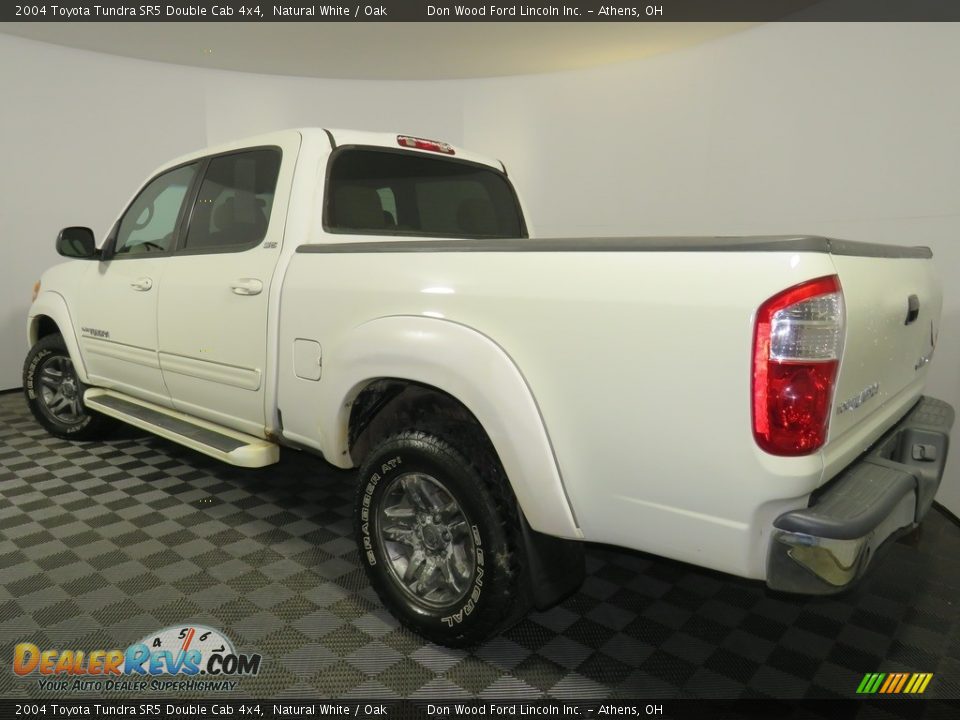 2004 Toyota Tundra SR5 Double Cab 4x4 Natural White / Oak Photo #9