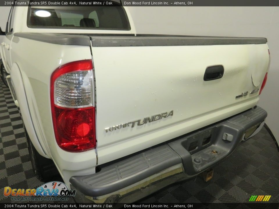2004 Toyota Tundra SR5 Double Cab 4x4 Natural White / Oak Photo #11
