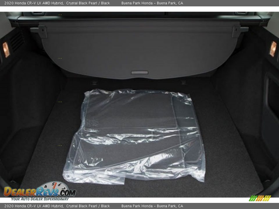 2020 Honda CR-V LX AWD Hybrid Crystal Black Pearl / Black Photo #24