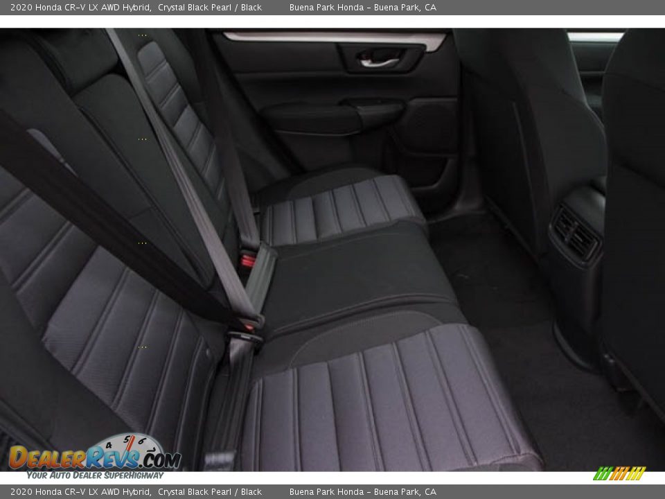 2020 Honda CR-V LX AWD Hybrid Crystal Black Pearl / Black Photo #25