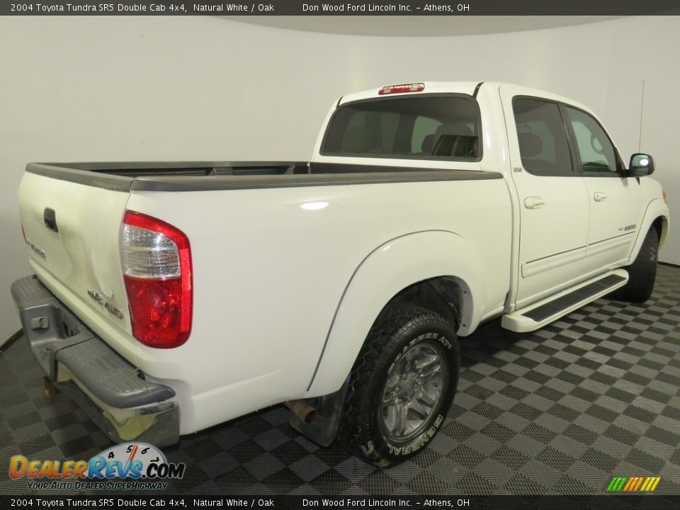 2004 Toyota Tundra SR5 Double Cab 4x4 Natural White / Oak Photo #13