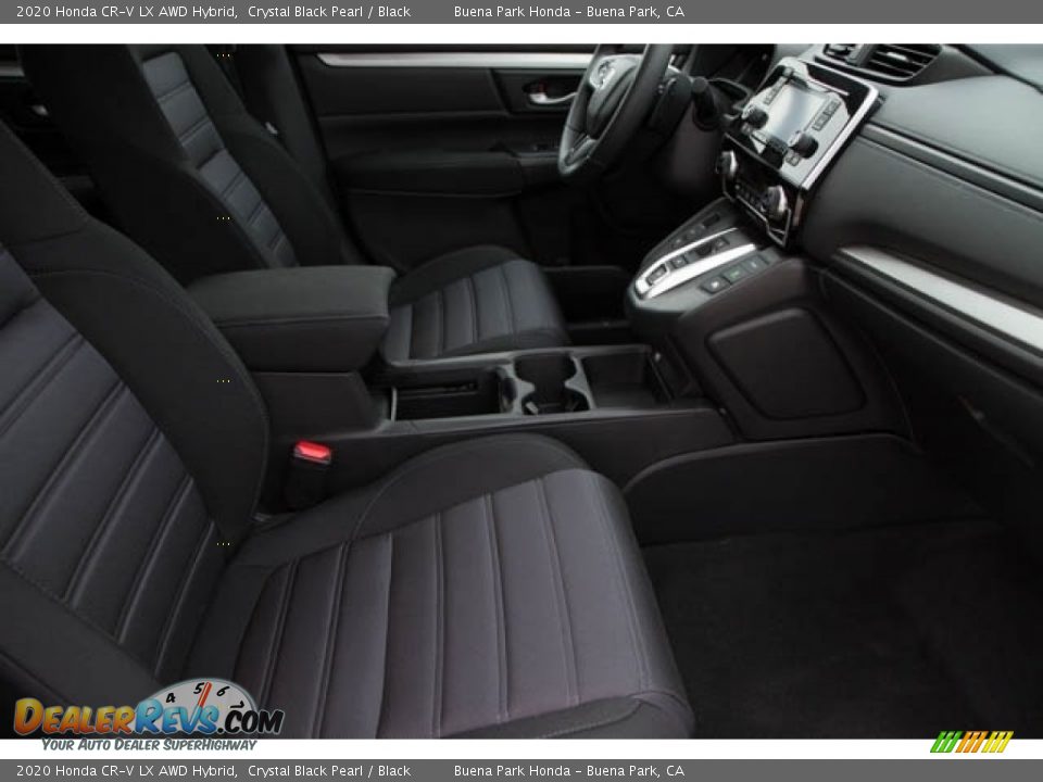 2020 Honda CR-V LX AWD Hybrid Crystal Black Pearl / Black Photo #27