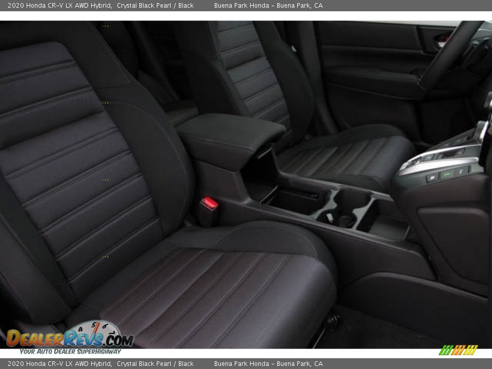 2020 Honda CR-V LX AWD Hybrid Crystal Black Pearl / Black Photo #28