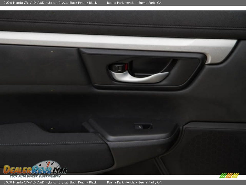 2020 Honda CR-V LX AWD Hybrid Crystal Black Pearl / Black Photo #34