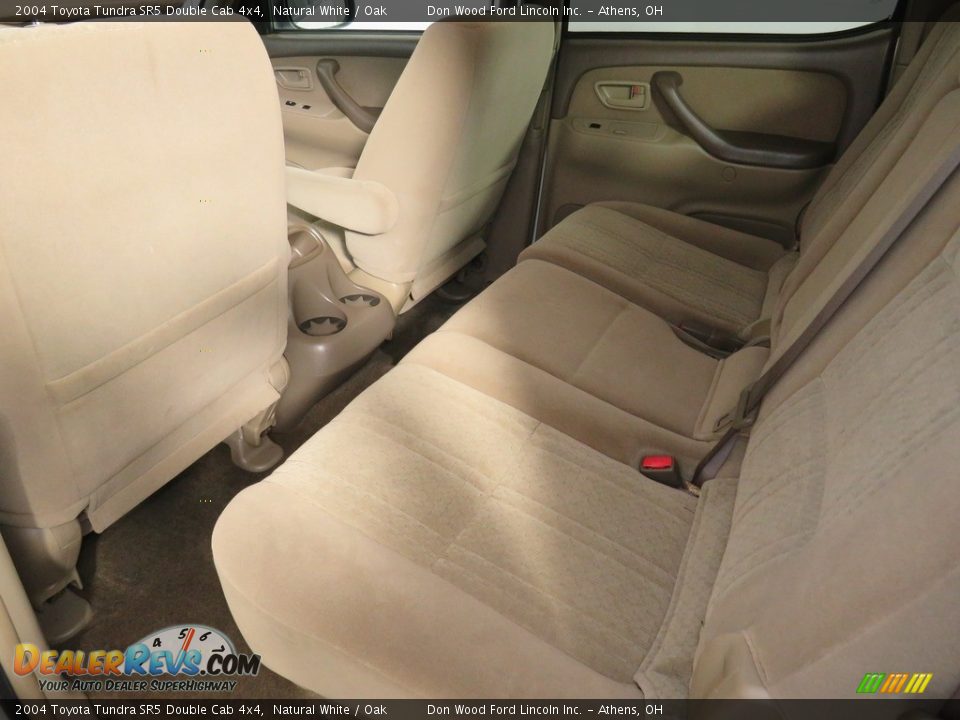 2004 Toyota Tundra SR5 Double Cab 4x4 Natural White / Oak Photo #20